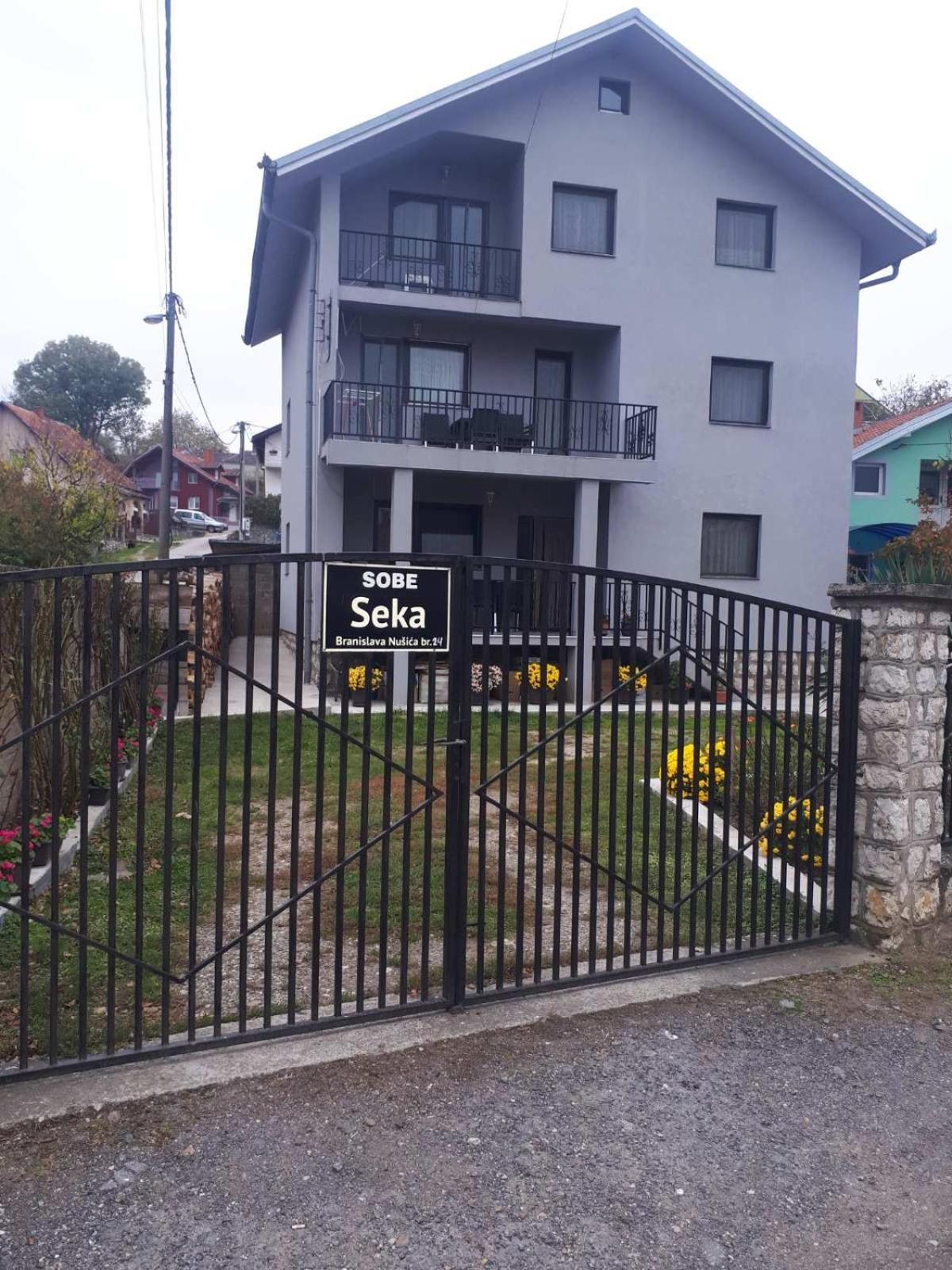 Sobe Seka Otel Golubac Dış mekan fotoğraf